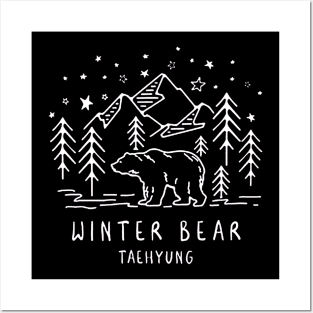 Winter Bear Posters and Art